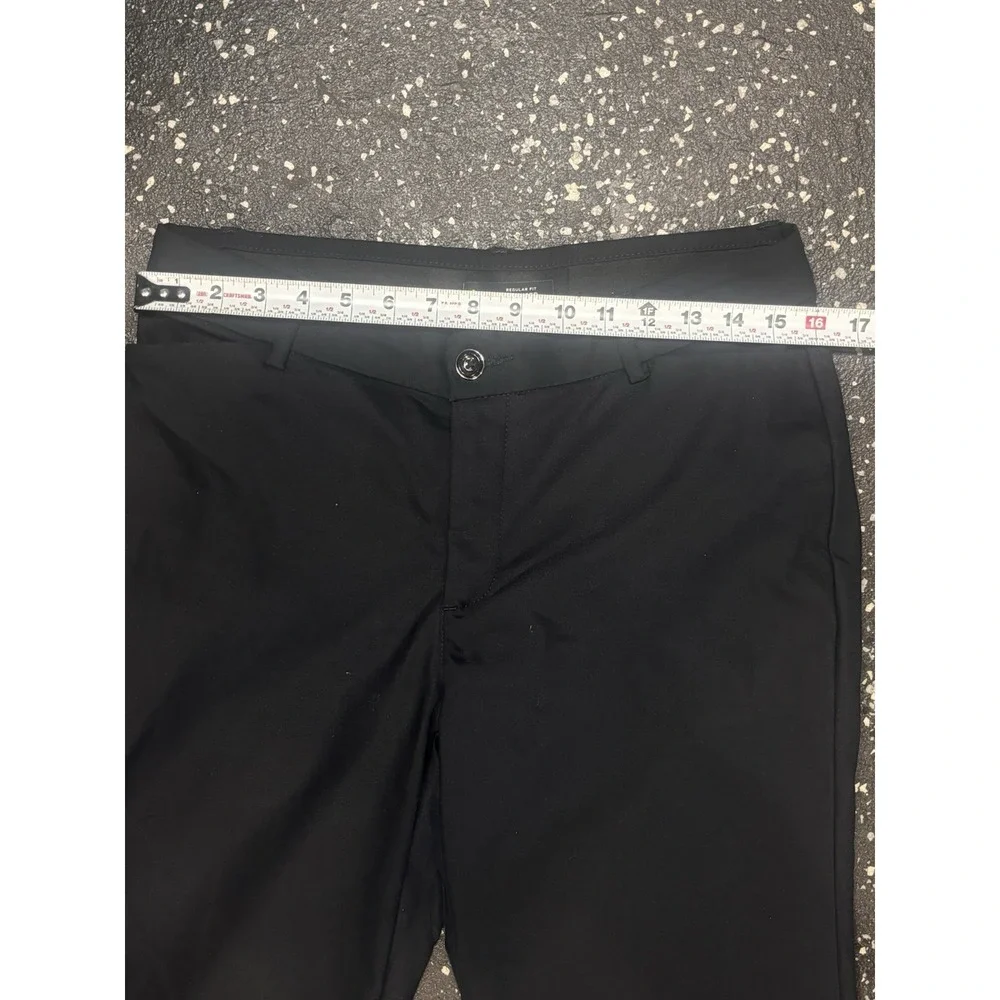 Lee Flex Motion Black Trousers Women Mid Rise Straight Flex 10‎ Short Flex Waist